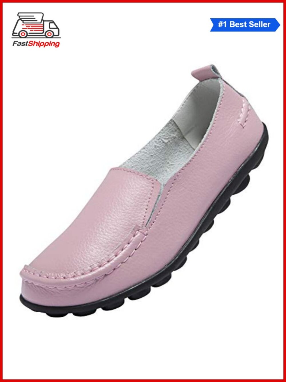 Womens Comfortable Slip On Loafers Casual Walking Flats for Work